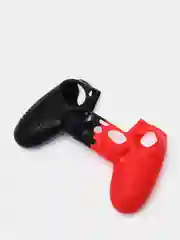 Красный защитный чехол двуцветный для джойстика DualShock 4 / PS4 / PlayStation 4