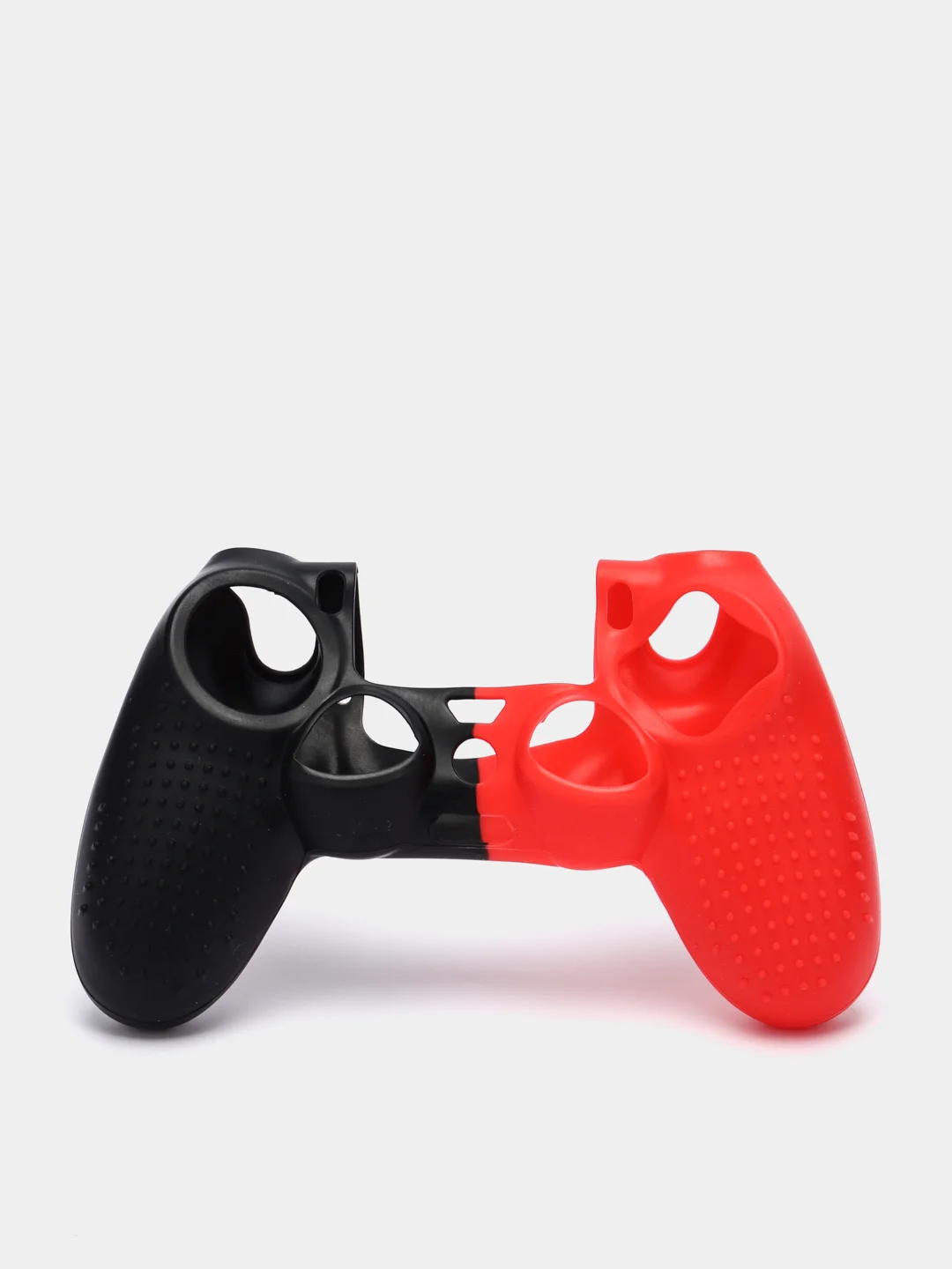 Красный защитный чехол двуцветный для джойстика DualShock 4 / PS4 / PlayStation 4