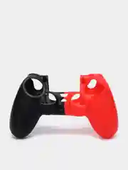 Красный защитный чехол двуцветный для джойстика DualShock 4 / PS4 / PlayStation 4