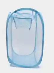 Голубой складная корзина для хранения игрушек и белья