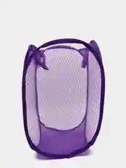 Фиолетовый складная корзина для хранения игрушек и белья