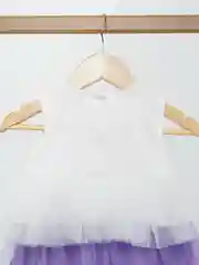 Пурпурный платье для девочки Unicorn