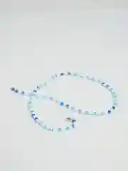 Синий чокер из бисера