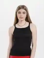 Черный майка женская нательная