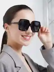 Черный женские солнцезащитные очки