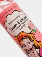 Розовый увлажняющий тоник-спрей для лица