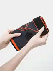 Суппорт локтя эластичный, Indigo с компрессионной лямкой
