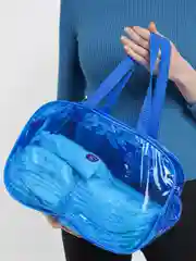 Сумка в роддом 32*23*17 синяя тонированная