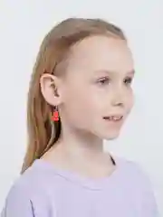 Серьги "Мишки мармеладные", оранжевые
