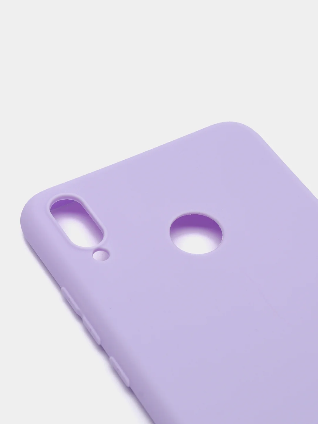 Лавандовый чехол Honor 8x силиконовый