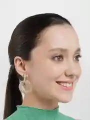 Золотой серьги