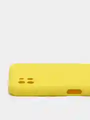 Желтый чехол Samsung Galaxy A22s 5G / A22 5G, с бархатной подкладкой