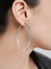 Бежевый серьги