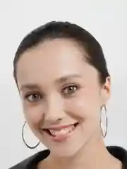 Бежевый серьги