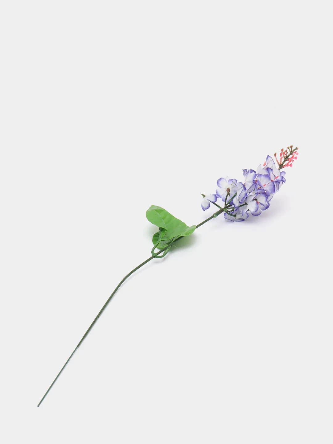 Искусственные цветы "Одиночная ветка сирени" (сирень) 42см купить по ...