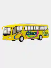 Белый машинка металлическая автобус Coach KS7101D /Kinsmart/