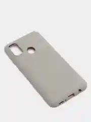Серый чехол Samsung Galaxy M21 / M30s, Самсунг Галакси М21 / М30с силиконовый