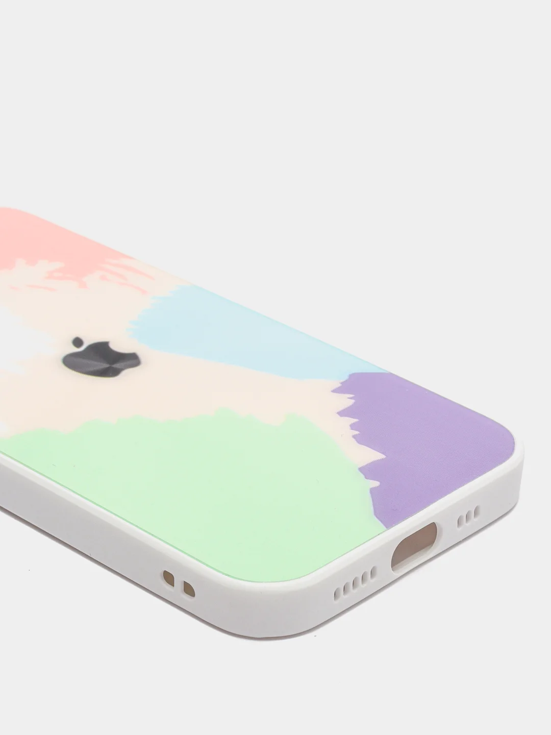 Белый чехол для iPhone 11, 13, 13 Pro, 13 Pro Max, 12 с картинкой / рисунком