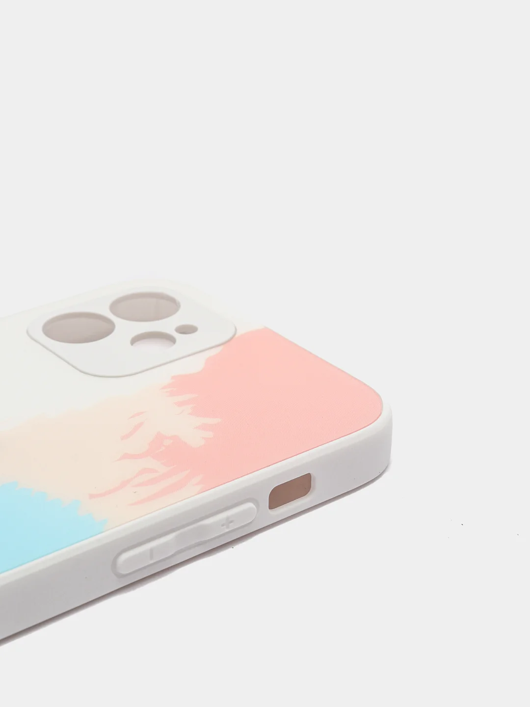 Белый чехол для iPhone 11, 13, 13 Pro, 13 Pro Max, 12 с картинкой / рисунком