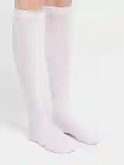 Лавандовый гольфы детские, без рисунка, унисекс