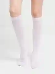 Лавандовый гольфы детские, без рисунка, унисекс