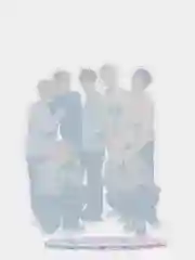 Голубой акриловая 2д фигурка по K-pop группе "BTS"