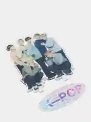 Голубой акриловая 2д фигурка по K-pop группе "BTS"