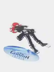 Алый акриловая 2д фигурка по игре "Геншин импакт / Genshin Impact"