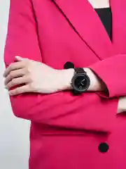 Черный женские наручные часы, 2 цвета