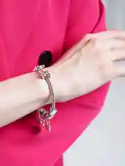 Розовый браслет подростковый/браслет женский