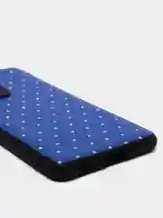 Синий чехол Xiaomi 11T, Xiaomi 11T Pro (Сяоми 11Т, 11Т Про) силиконовый под кожу со стразами