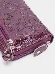 Фиолетовый кошелек женский на замке, 5 цветов