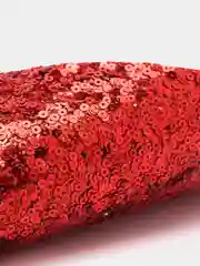 Красный кожзам, искусственная кожа, кожзам для бантиков, кожзам с блестками, глиттерный кожзам