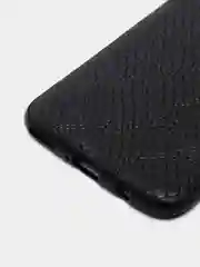 Черный чехол Huawei P40 Lite, Хуавей П40 Лайт черный силиконовый под кожу