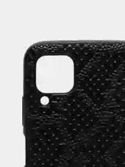Черный чехол Huawei P40 Lite, Хуавей П40 Лайт черный силиконовый под кожу