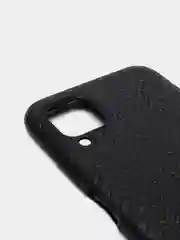 Черный чехол Huawei P40 Lite, Хуавей П40 Лайт черный силиконовый под кожу