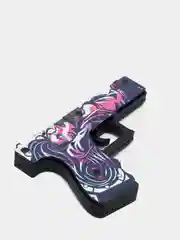 Аметистовый деревянный пистолет Глок 18 (Glock 18) v1.6 Нео-Нуар (резинкострел) КС ГО / CS GO
