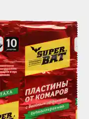 Пластины от мух и комаров SuperBAT, для фумигатора