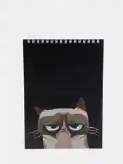 Кораллово-розовый блокнот на пружине формата А5