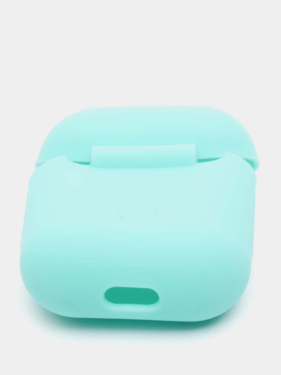 Бирюзовый силиконовый чехол для наушников AirPods 1, 2