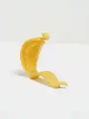 Лимонный заколка для волос матовая