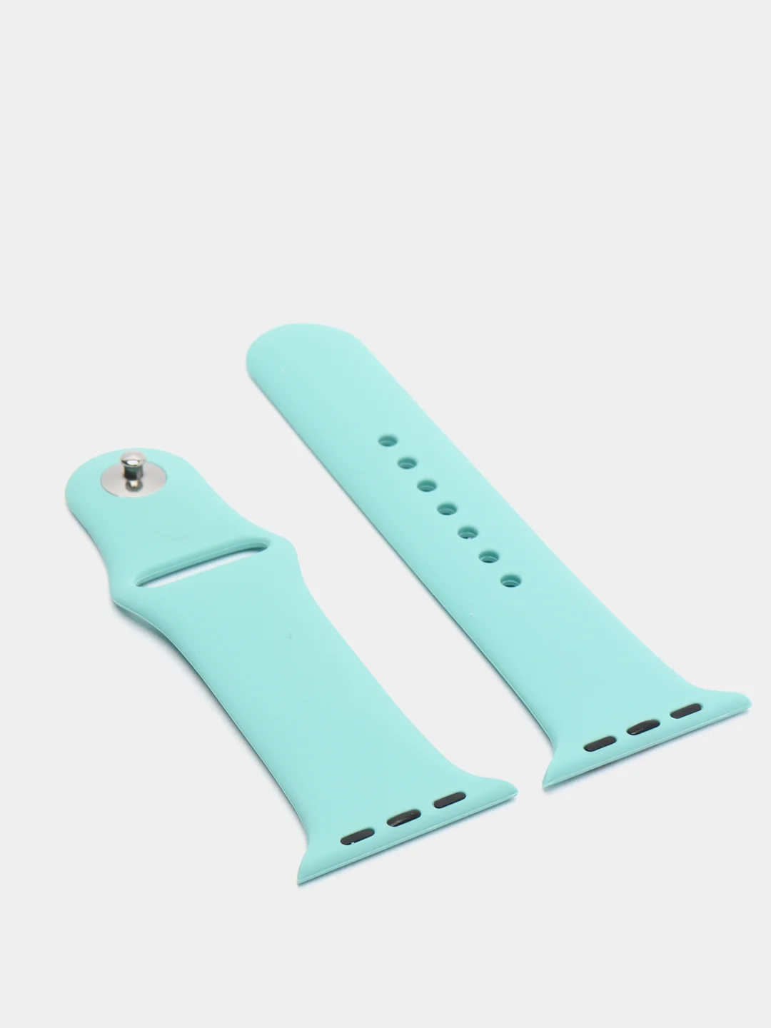 Салатовый силиконовый ремешок для Apple Watch