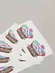 Стикеры-наклейки для упаковки изделий Hand Made, 10 штук, 4 варианта надписей