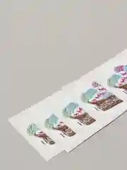 Стикеры-наклейки для упаковки изделий Hand Made, 10 штук, 4 варианта надписей