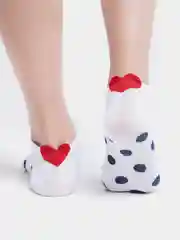 Индиго носки короткие женские "Сердце"