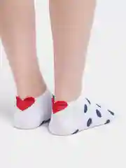 Индиго носки короткие женские "Сердце"