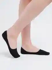 Угольный носки-следки женские