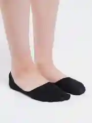 Угольный носки-следки женские