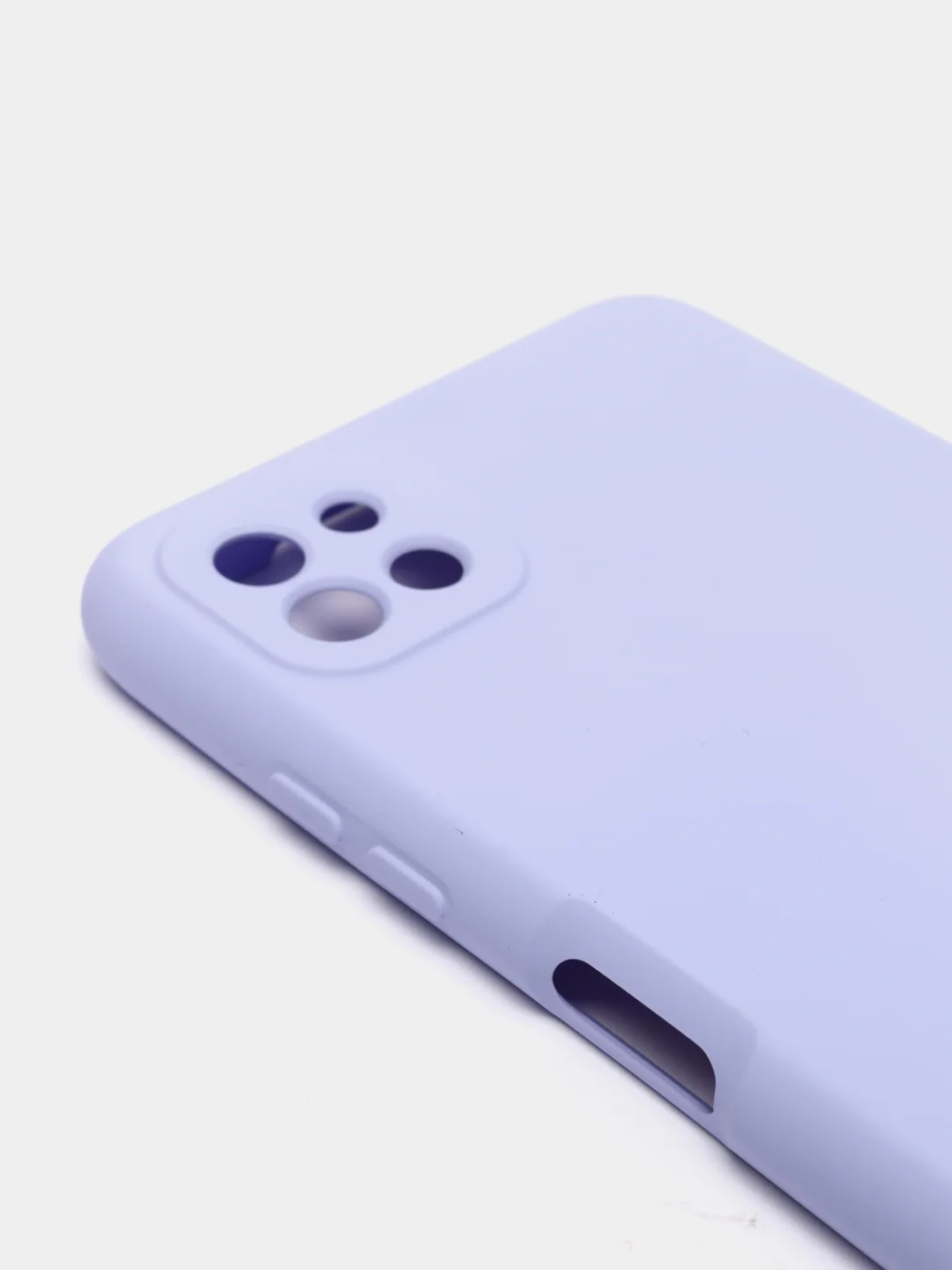 Лавандовый чехол Samsung Galaxy A22s 5G / A22 5G, с бархатной подкладкой