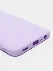 Лавандовый чехол Samsung Galaxy A03 core, силиконовый